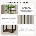 AZERPIAN Plant Stand 6 Tier Indoor Metal Flower Shelf - Image 5