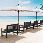 Stoog All-Weather Outdoor Benches Set of 2, Never Fade & Rust-Proof HIPS - Image 9