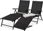 Best Choice Products Set of 2 Outdoor Patio Chaise Lounge Chair Adjustable by BestChoiceProducts