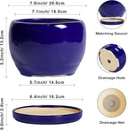 SQOWL 8 Inch Plant Pot - Image 3