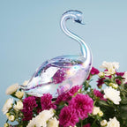 NiHome Glass Plant Self Watering Bulbs 3-Pack Iridescent Pearl Home Potted - Image 4