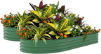 Garvee 2 Pack Galvanized Raised Garden Beds by Garvee