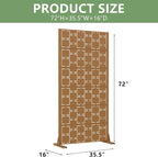 Casaphoria Metal Privacy Screen Outdoor - Image 4