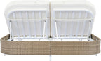 Merax Outdoor Daybed, Patio Rattan Daybed - Image 4