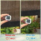 90% Shade Cloth Sun Shade Fabric Privacy Screen Shade Cover - Image 5