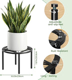 TOSKING Heavy Duty Metal Plant Stand - Image 3