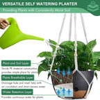 montresor Set of 2-8 Inch Hanging Planters - Image 6