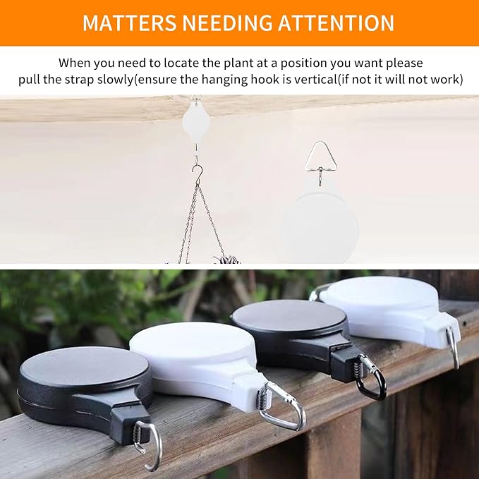 3Pcs Retractable Plant Hanger - Image 6