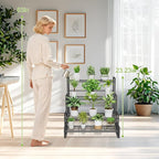 Plant Stand, 4 Tier Stackable Tiered Plant Stand, Scalable Heavy Duty Tall - Image 6