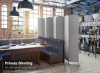 Sorbus 8 Panel Room Divider 6 ft. Tall - Image 6