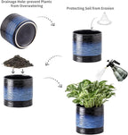 Nihow Ceramic Plant Pot: 6 Inch Planter - Image 3