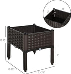 Outsunny 1 Piece Raised Garden Bed - Image 7