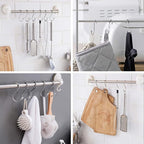 Myfolrena 20 Pack S Hooks for Hanging, 3.4 Inch Metal S Shaped Hook Heavy Duty - Image 2