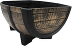 The HC Companies Whiskey Barrel Planter Bowl - Image 2