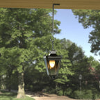 8 Inch 2 Pack Black Heavy Duty Outdoor Plant Hangers, Iron Hanging Plant - Image 9