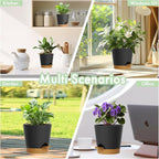 7/6.5/6/5.5/5/4 inch Self Watering Pots - Image 6