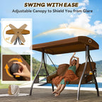 3 in 1 Outdoor Porch Swing - Image 4