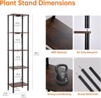 Bstrip Plant Stand Indoor with Grow Light, 5 Tier Flower Stand with Plant Light - Image 7