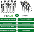 Low Voltage Landscape Lighting, 8 Pack Outdoor Spot Lights - Image 4