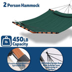 12FT 2 Person Hammock TegerDeger Large Hammock 450LB Capacity - Image 4