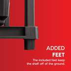 IRIS USA 5-Shelf Extra Heavy Duty Deep Plastic Storage Shelves, 1000lb Capacity - Image 6
