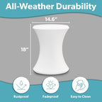 Coast Modern Outdoor Side Table - Image 2