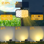 Solar Spot Lights Outdoor Waterproof Adjustable Solar Powered Landscape Lights - Image 3