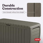 Keter Marvel Plus 71 Gallon Resin Outdoor Storage Box - Image 9