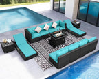 NICESOUL 13-Piece Patio Furniture Set by NICESOUL