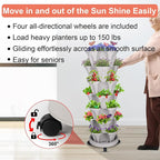 DUNCHATY Stackable Planter, Vertical Strawberry Planter - Image 5