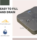 Outsunny Square Cantilever Patio Umbrella Base - Image 6