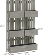 Outsunny 5 Box Raised Garden Bed - Image 7