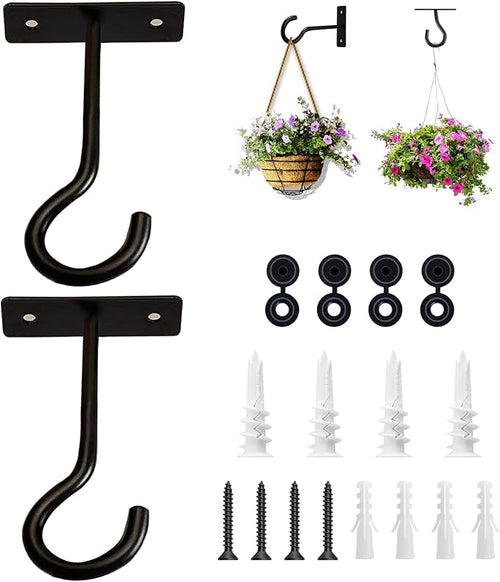2Pack 4Inch Ceiling Hooks for Hanging Plant, Hanger for Indoor and Outdoor by AnDocK
