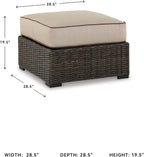 Signature Design by Ashley Coastline Bay Outdoor Patio Nuvella Weather - Image 3