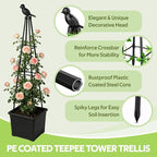 Garden Trellis for Climbing Plants Outdoor - Image 2