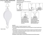 3Pcs Retractable Plant Hanger - Image 8