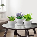 6 inch Plastic Nursery Pots, 16 Pack Plant Pots - Image 6