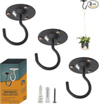 NACETURE Ceiling Hooks for Hanging Plants 3 Pack by NACETURE