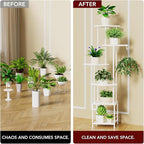 Plant Stand Indoor with Grow Light, 6-Tiered Tall Plant Stand Indoor, Metal - Image 5