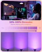EDISHINE PAR38 Purple & Orange LED Flood Light Bulbs Outdoor, Dimmable LED - Image 5