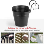 Dahey 3 Pcs Metal Hanging Flower Pots - Image 5