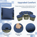 Tangkula Outdoor Round Daybed - Image 7
