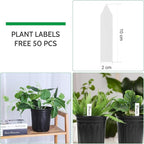 JERIA 50-Pack 1 Gallon Flexible Plant Nursery Pots - Image 3