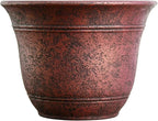 The HC Companies Sierra Round Self-Watering Pot by TheHCCompanies