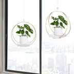 2 Pack Hanging Planter Holder for Indoor Plants, Plant Hanger - Image 3