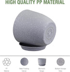 Plant Pots 12 inch, Plastic Planters - Image 3