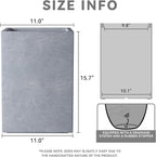 Kante 15.7" H Tall Rectangular Concrete Planters, Outdoor Indoor Lightweight - Image 2