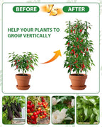 3 Pack Extra Larger Tomato Cages, 51in*17in Adjustable Tomatoes Plant Stakes - Image 6