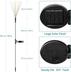 JJGoo Solar Firework Lights, 2 Pack 135 LEDs 2 Lighting Modes Solar Lights - Image 2