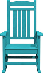 KINGYES HDPE Rocking Chairs Outdoor, Patio Rocking Chairs - Image 10